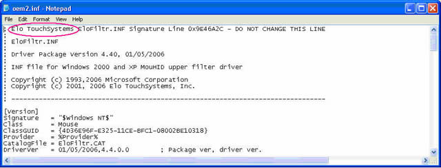 elo touch drivers windows 7